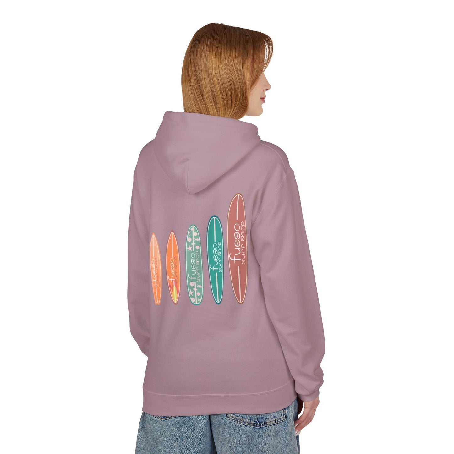Surfboard Lineup Hoodie