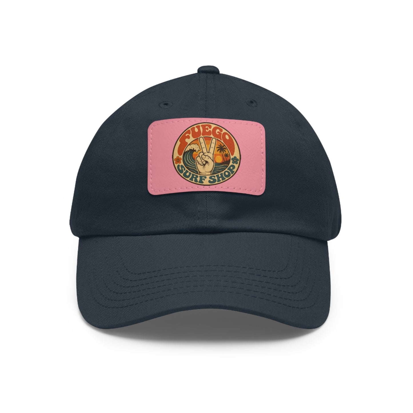 Vintage Surf Shop Leather Patch Hat