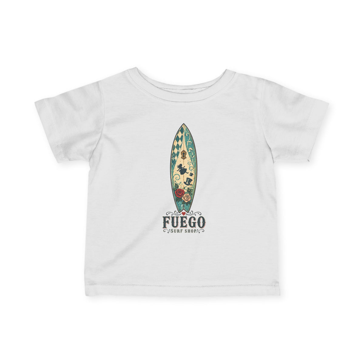Wonderland Wipeout Infant Tee