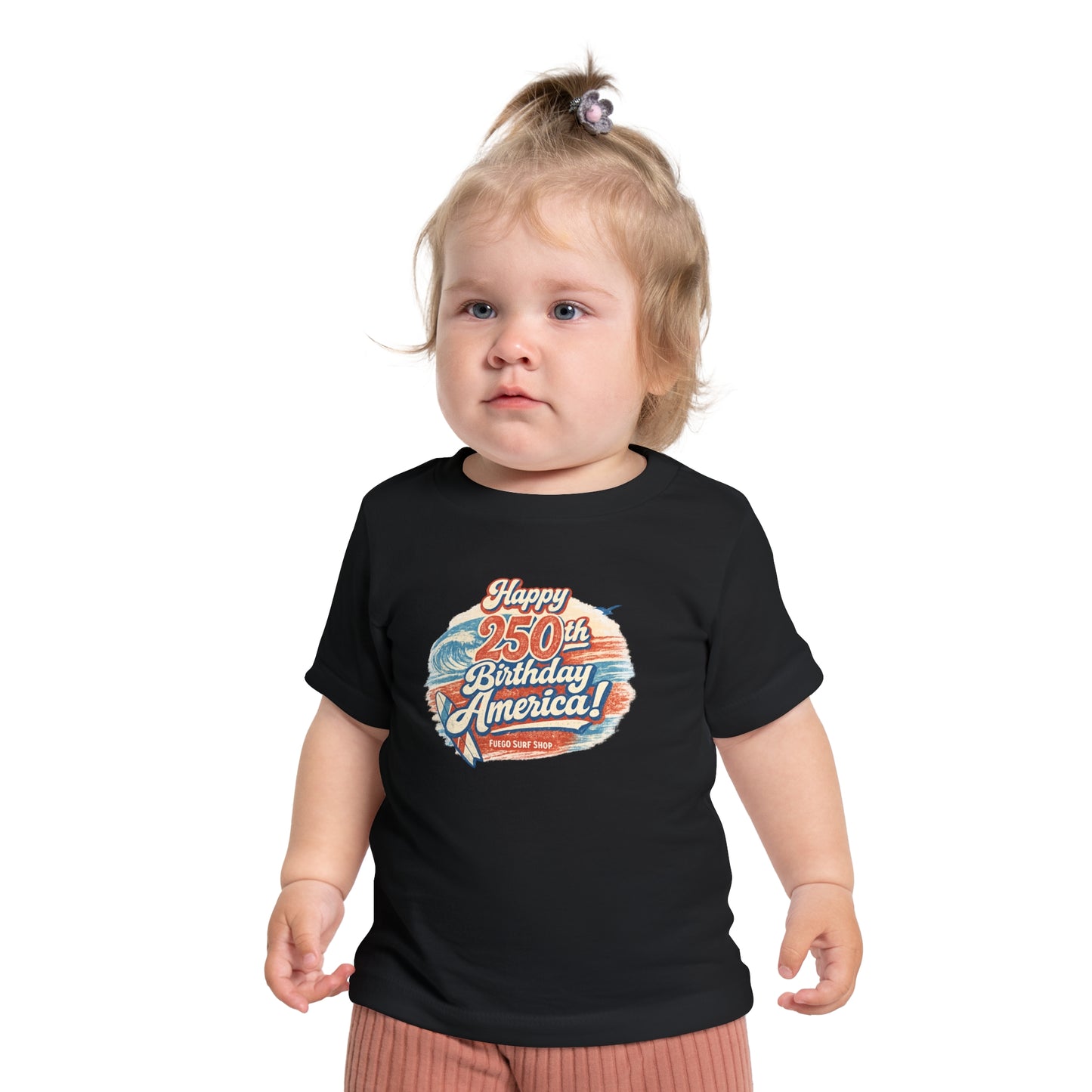 Happy 250th Birthday America Baby T-Shirt