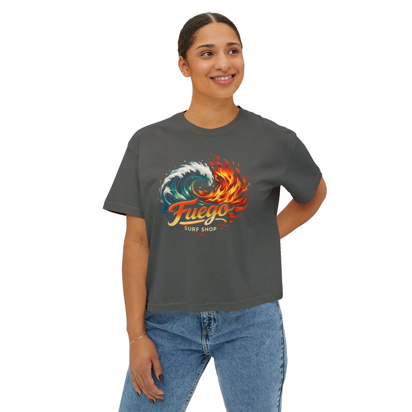 Fuego Elemental Boxy Tee