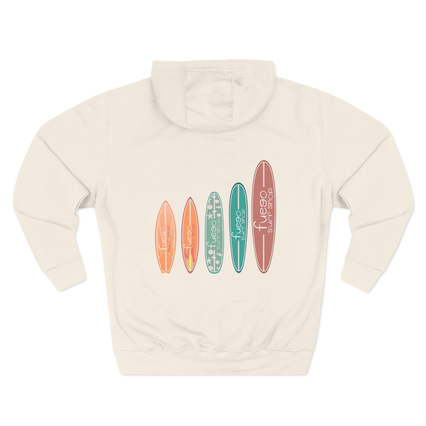 Flame Surfboard Hoodie