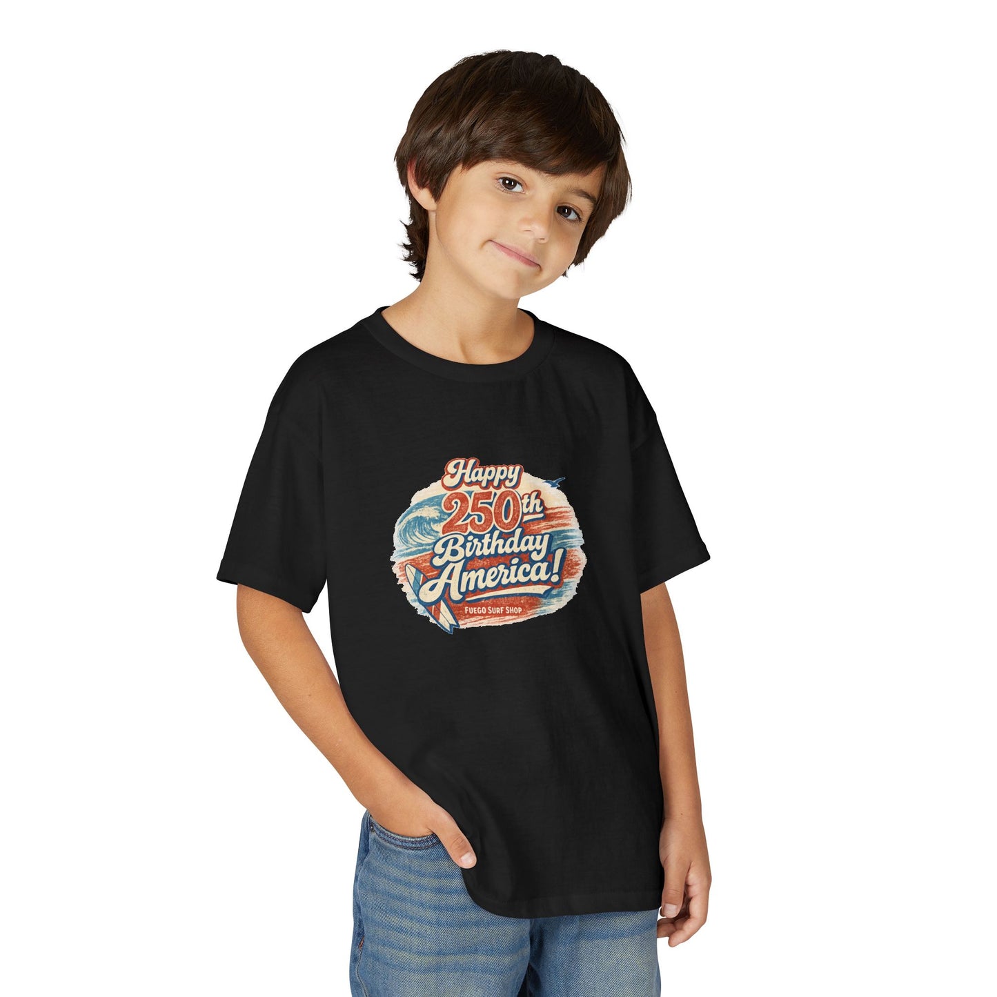 Happy 250th Birthday America! Youth T-Shirt