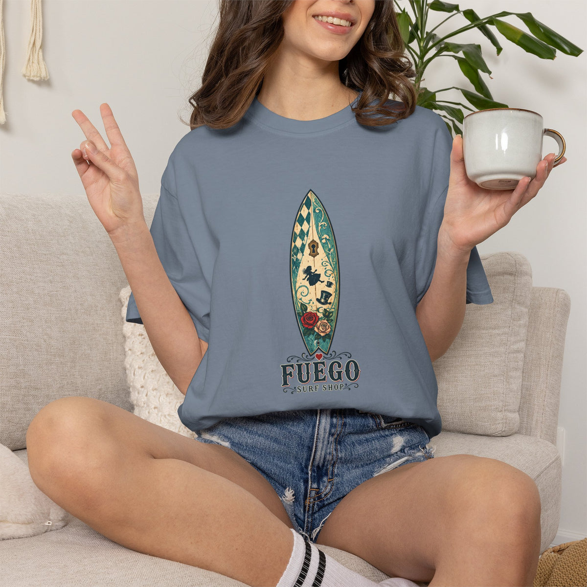 Wonderland Wipeout Tee