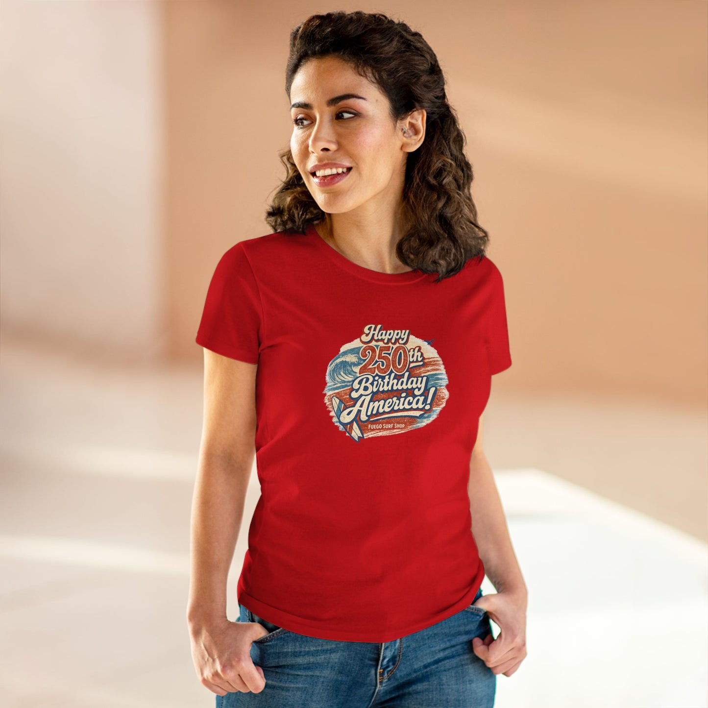 Happy 250th Birthday America Women's Tee