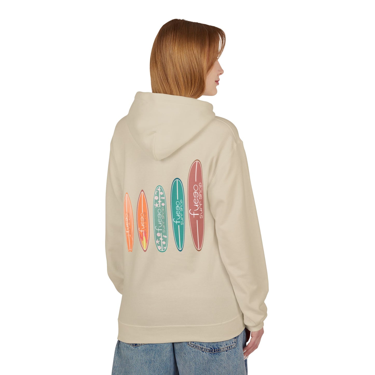 Surfboard Lineup Hoodie