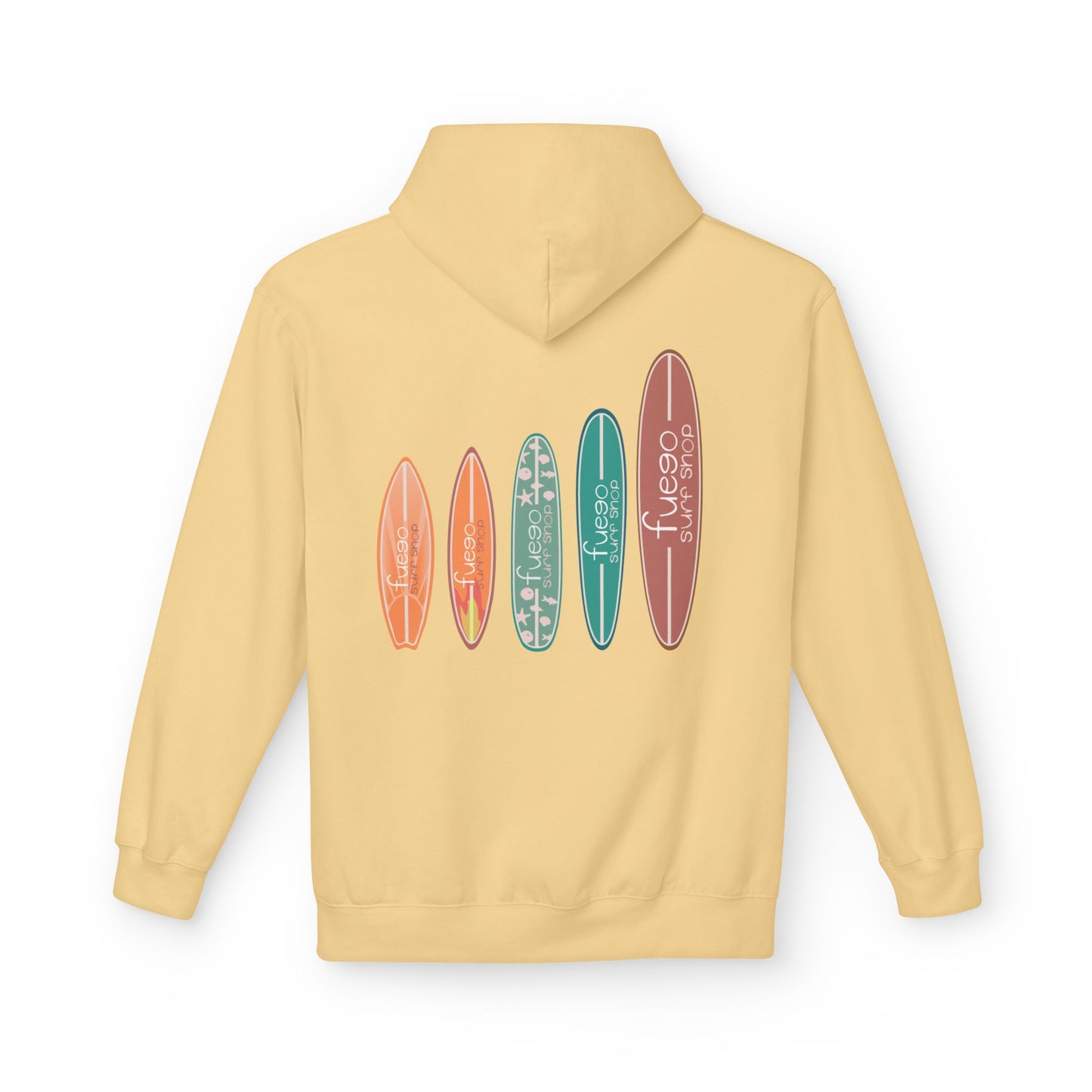 Surfboard Lineup Hoodie