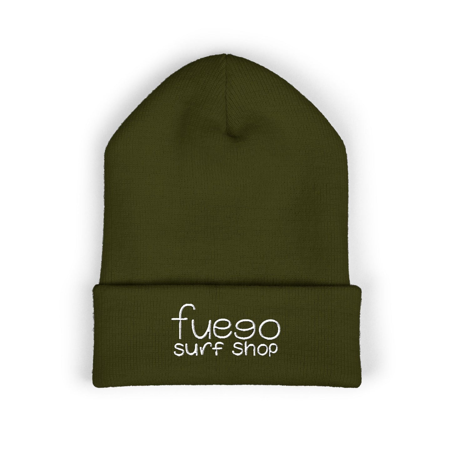 Embroidered Surf-Style Beanie