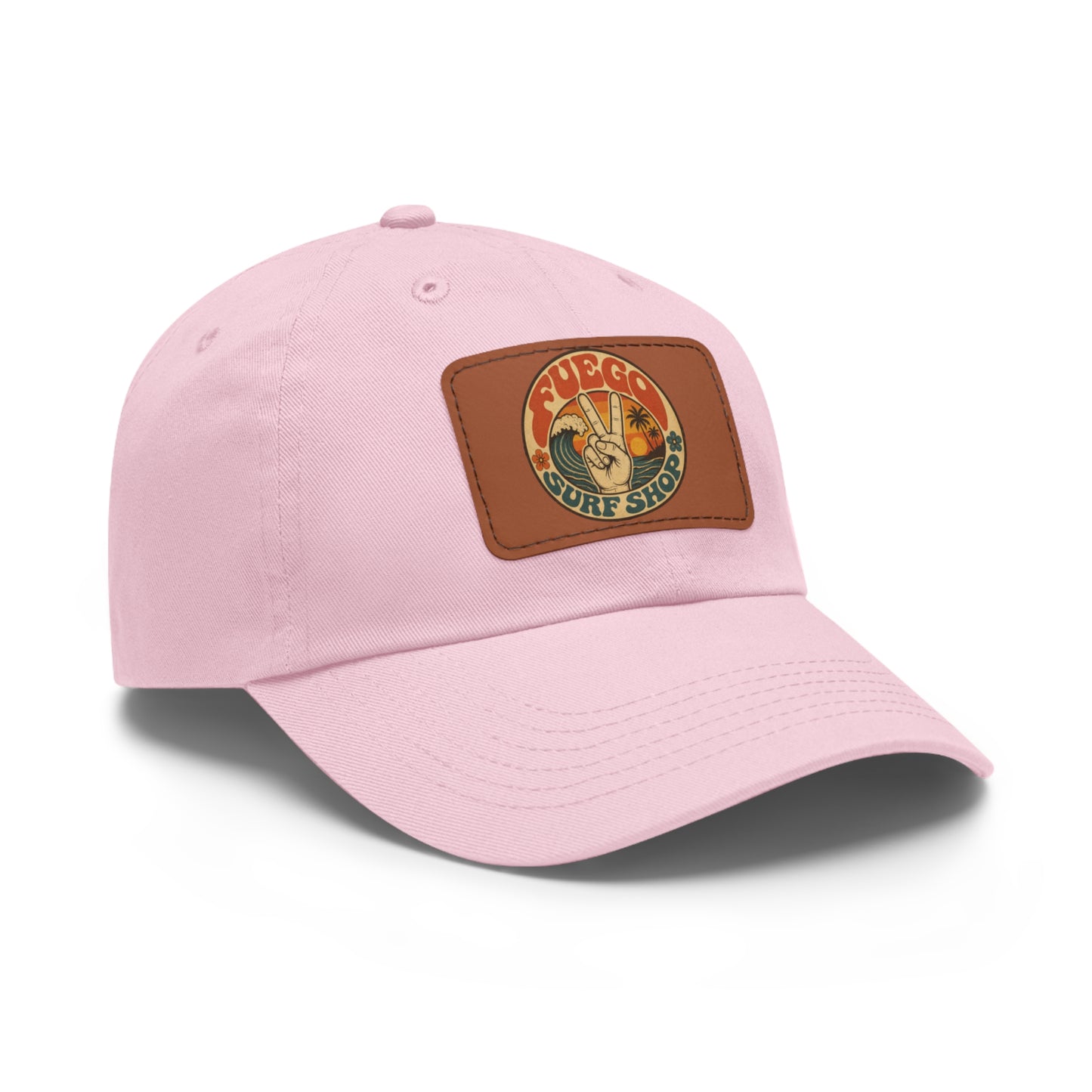 Vintage Surf Shop Leather Patch Hat