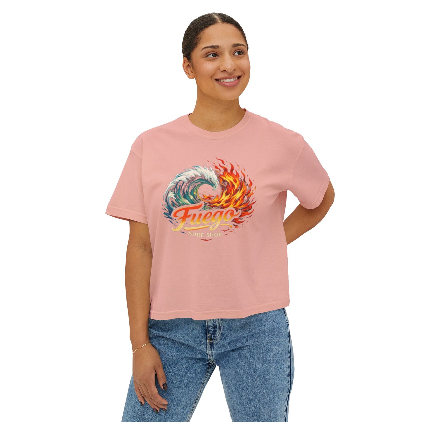 Fuego Elemental Boxy Tee