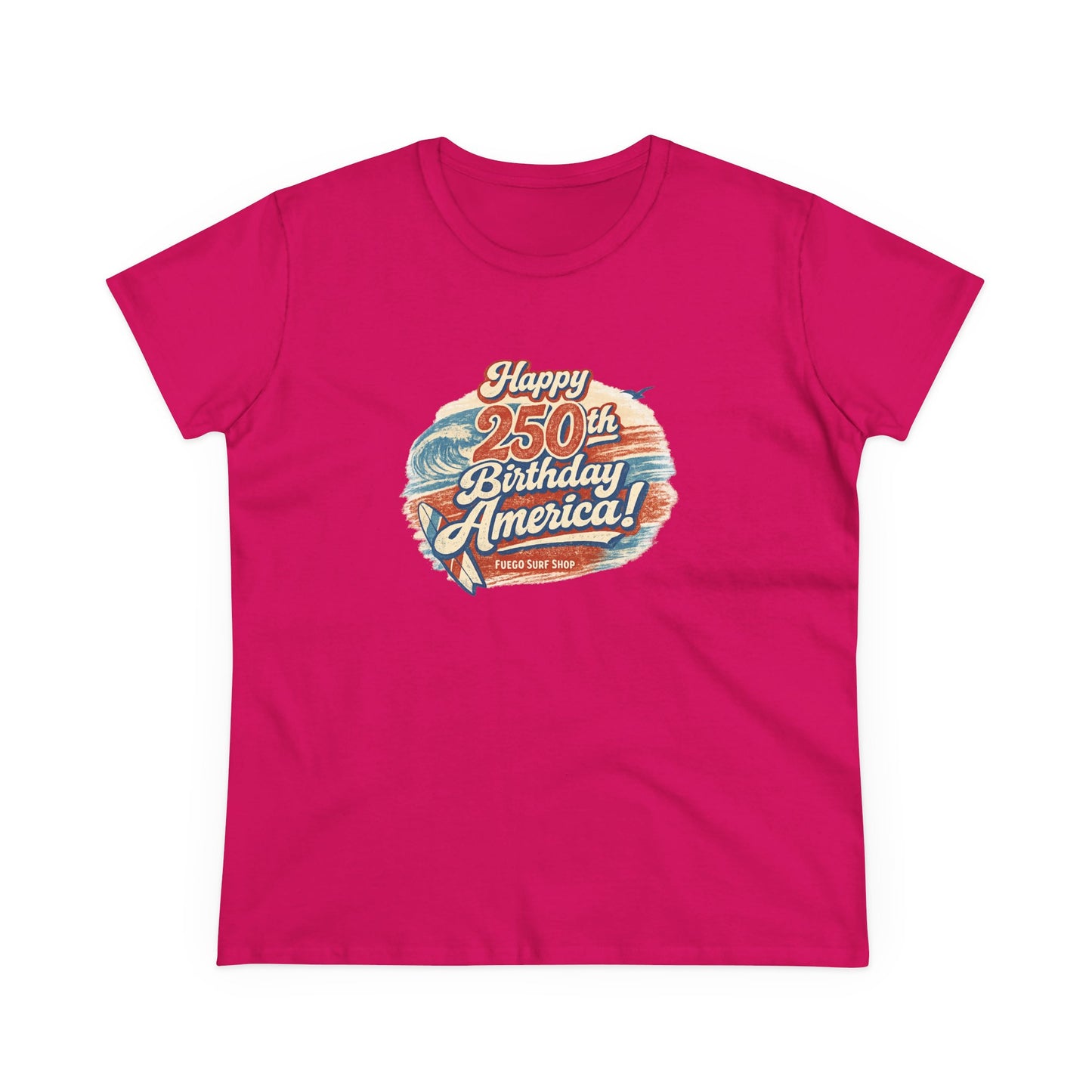 Happy 250th Birthday America Women's Tee