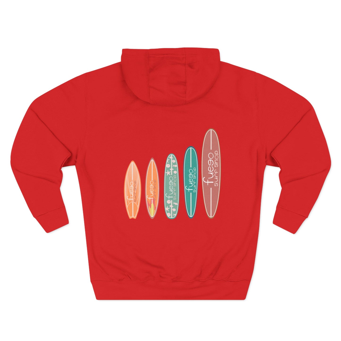 Flame Surfboard Hoodie