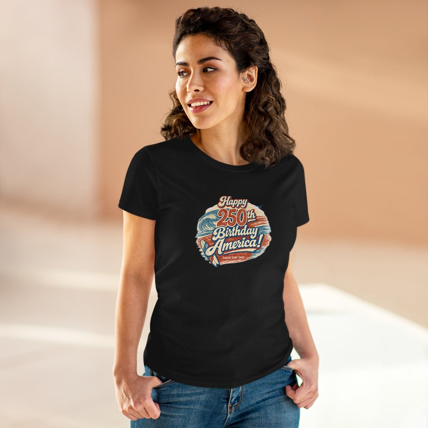 Happy 250th Birthday America Women's Tee