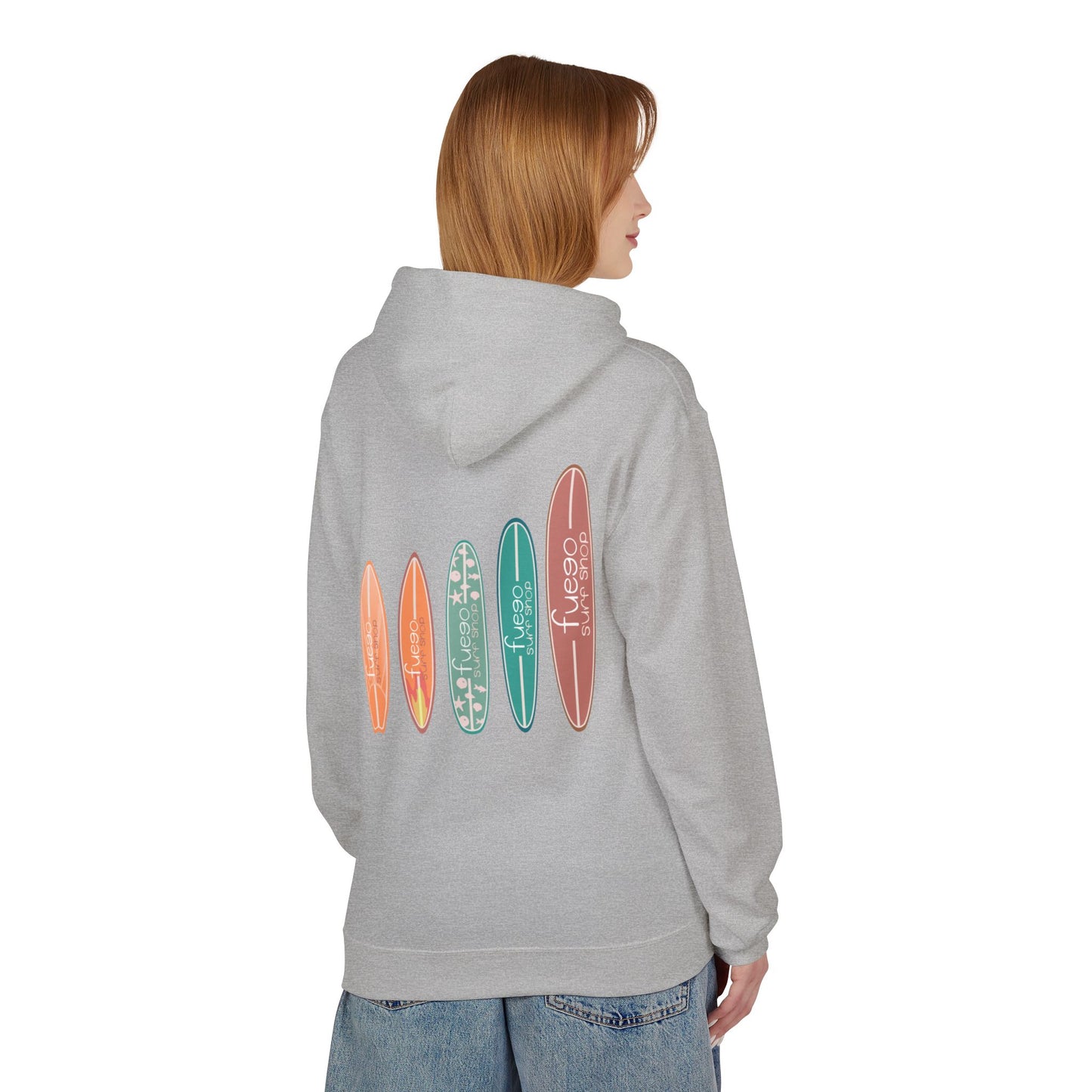 Surfboard Lineup Hoodie