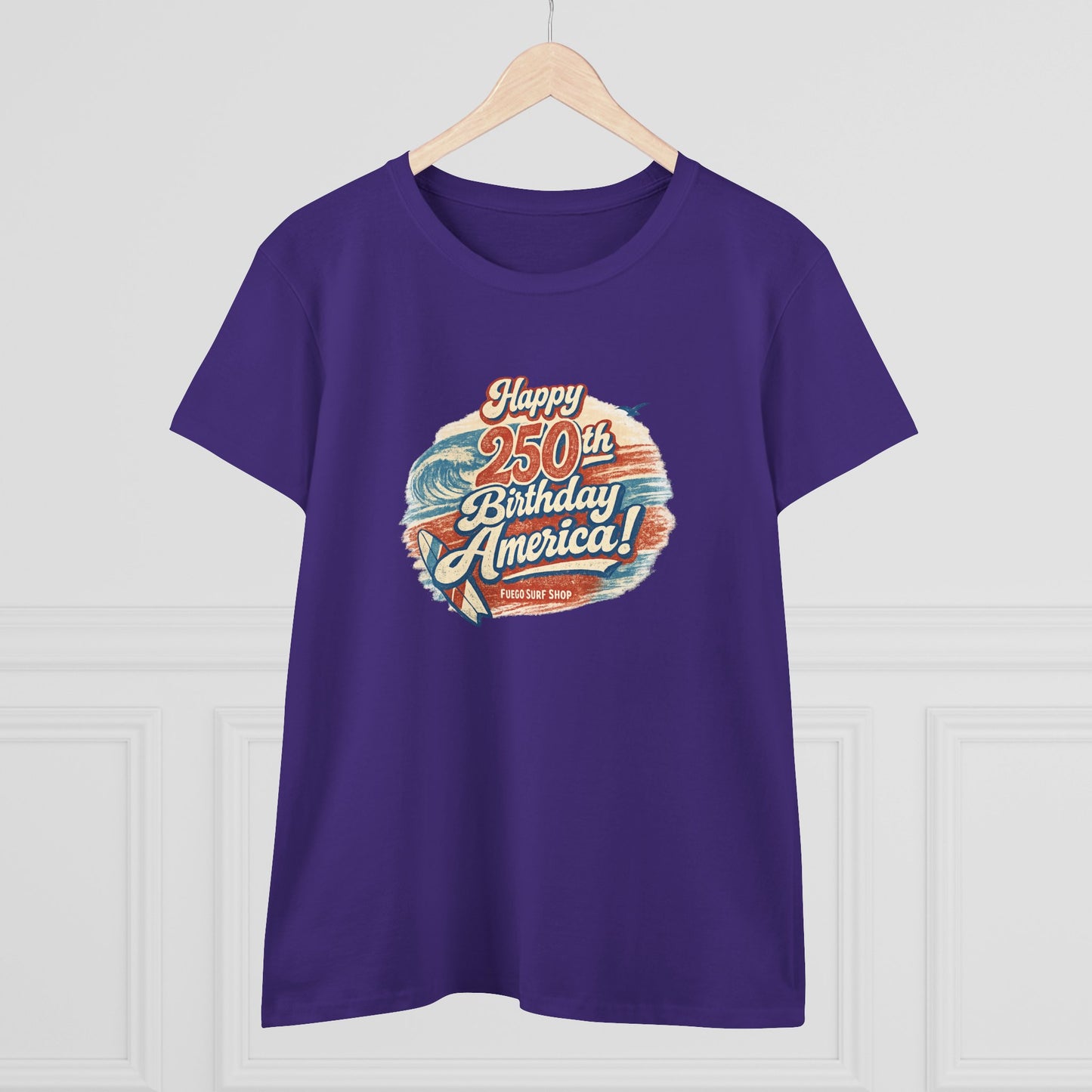 Happy 250th Birthday America Women's Tee