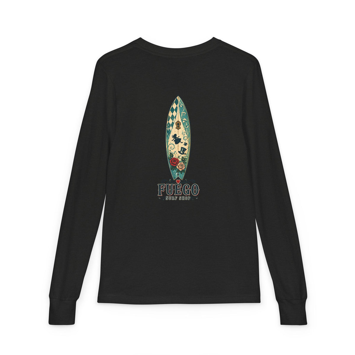 Wonderland Wipeout Youth Long Sleeve Jersey