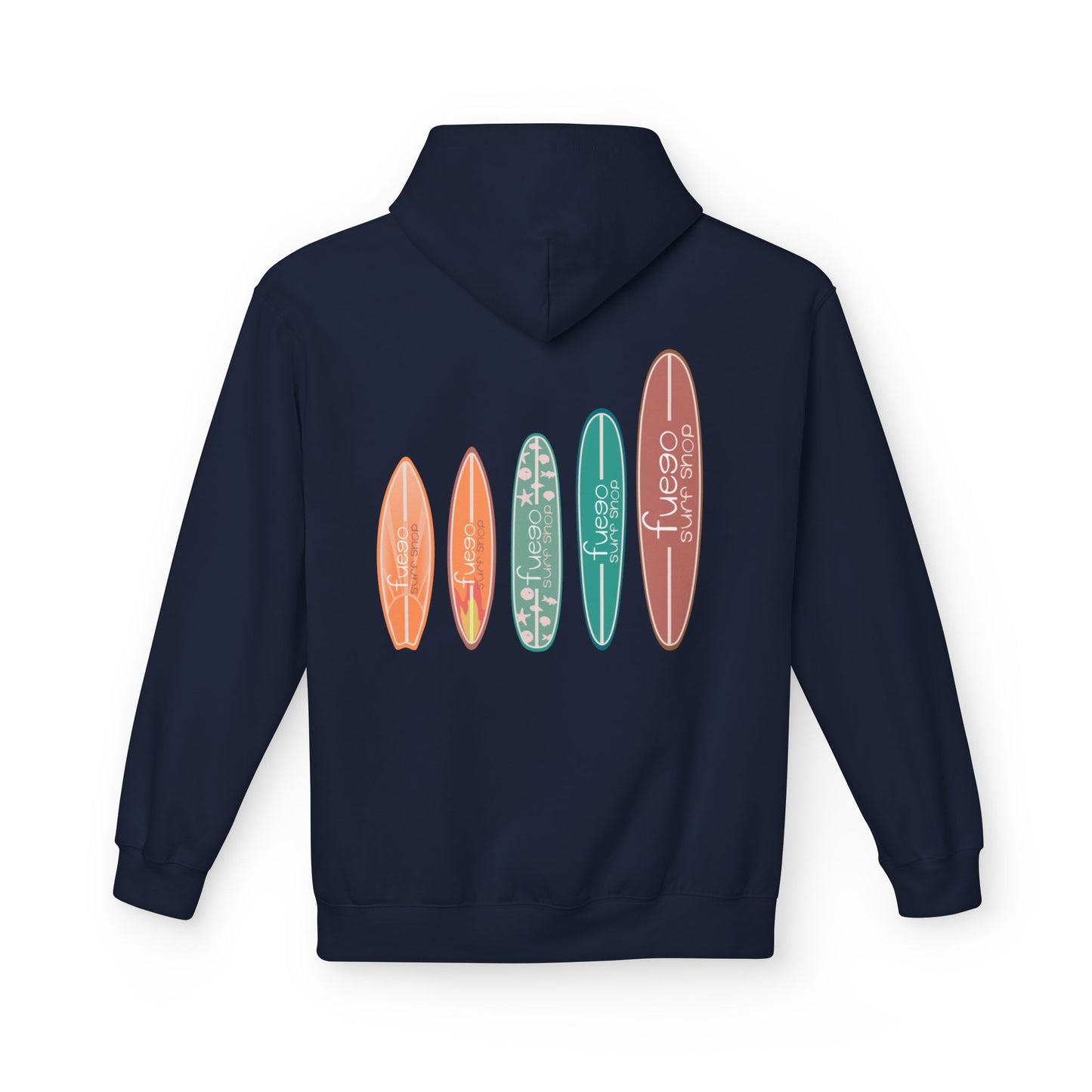 Surfboard Lineup Hoodie