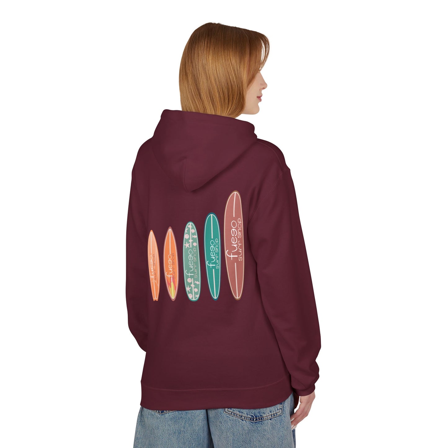 Surfboard Lineup Hoodie