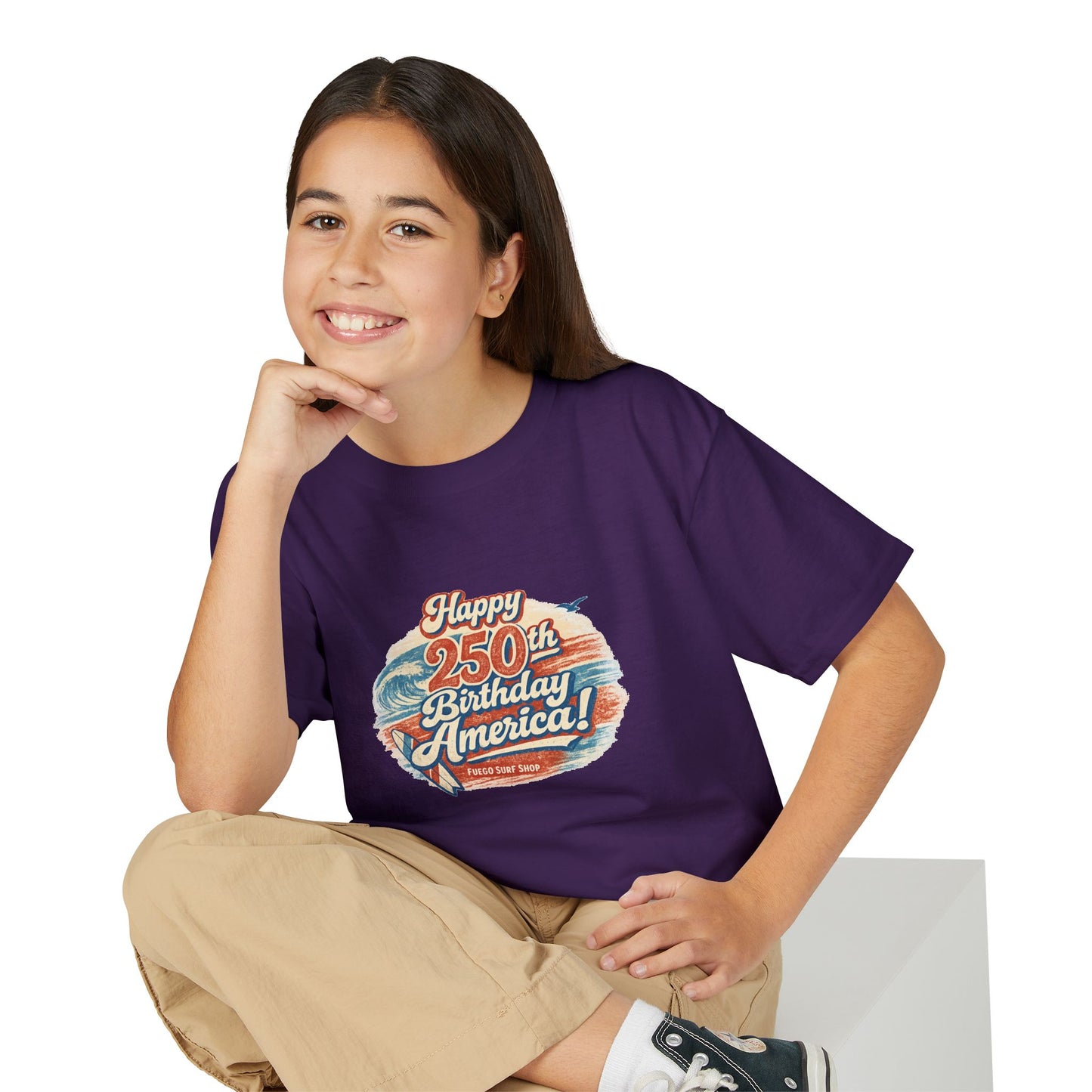 Happy 250th Birthday America! Youth T-Shirt