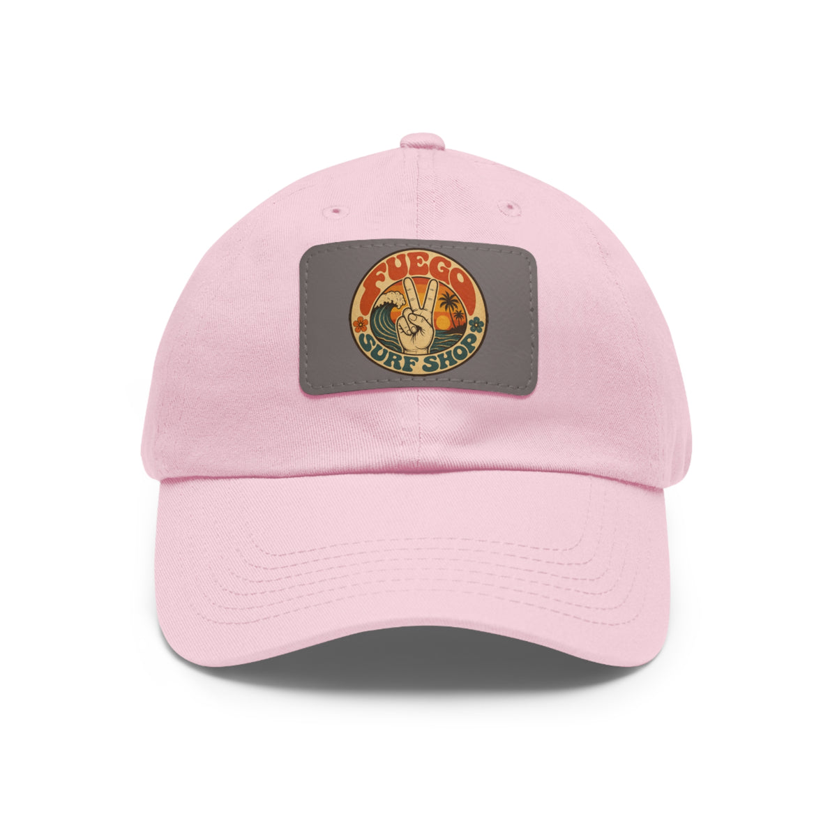 Peace Coast Leather Patch Hat