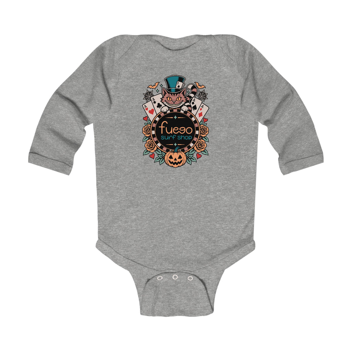 Spooky Madness Long Sleeve Onesie