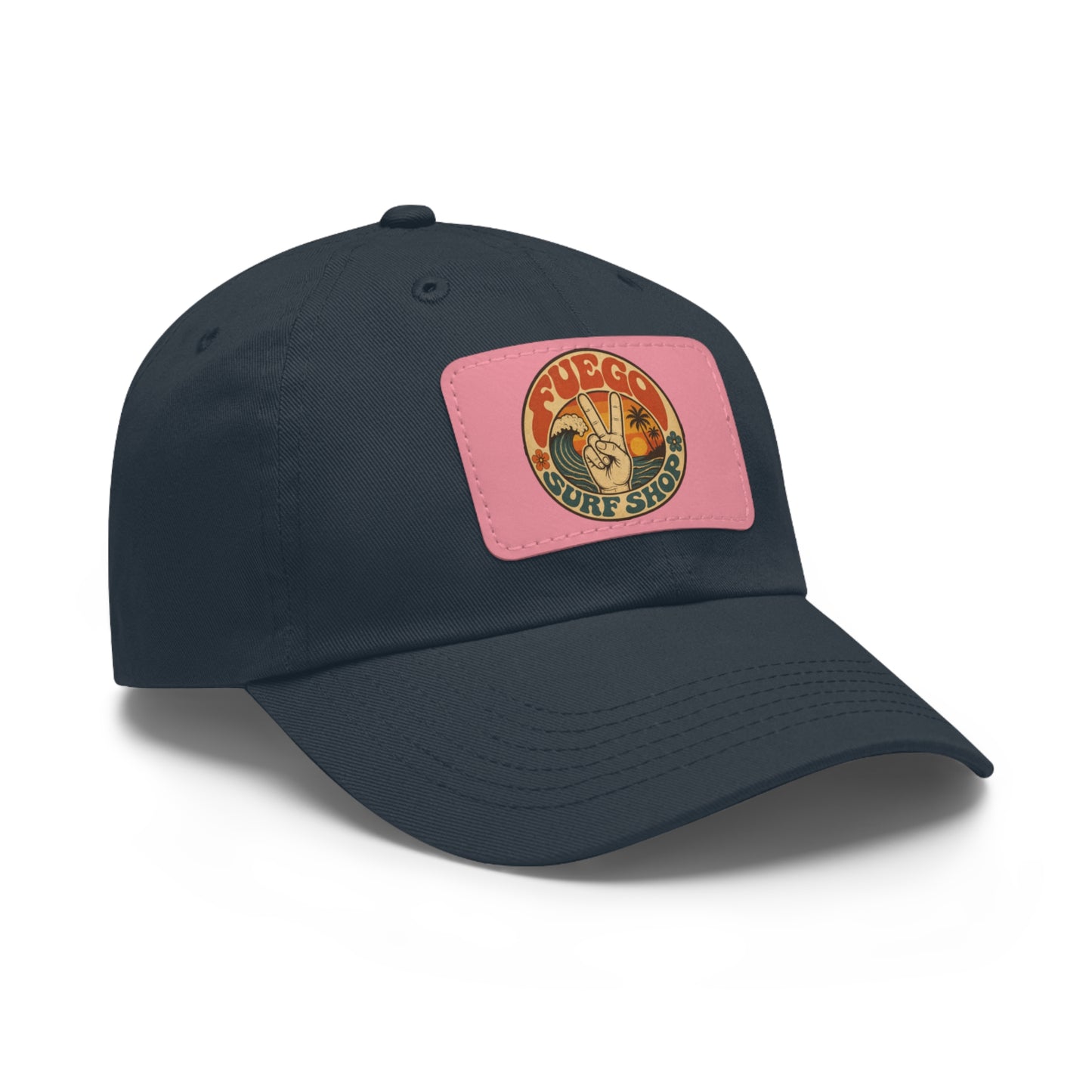 Vintage Surf Shop Leather Patch Hat