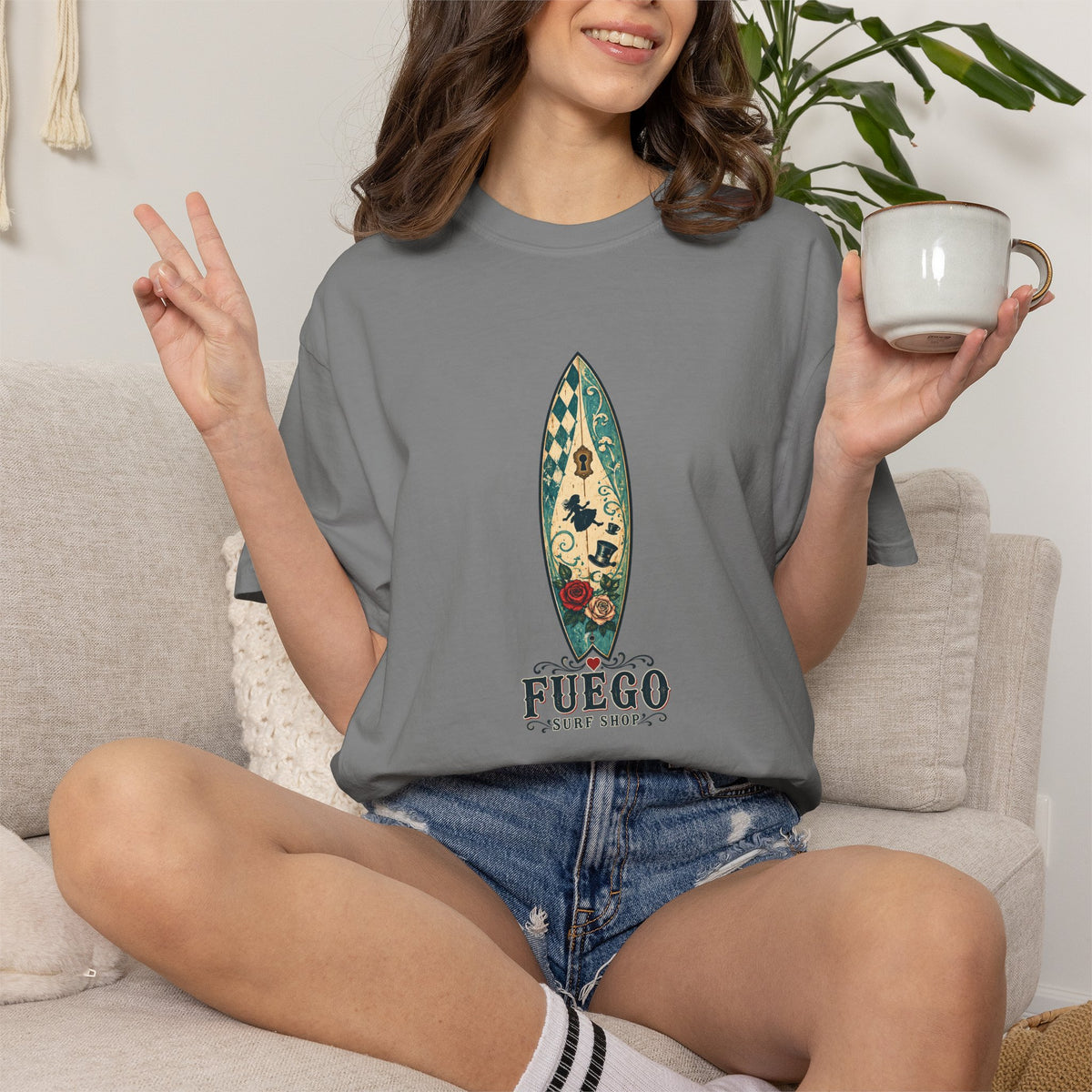Wonderland Wipeout Tee