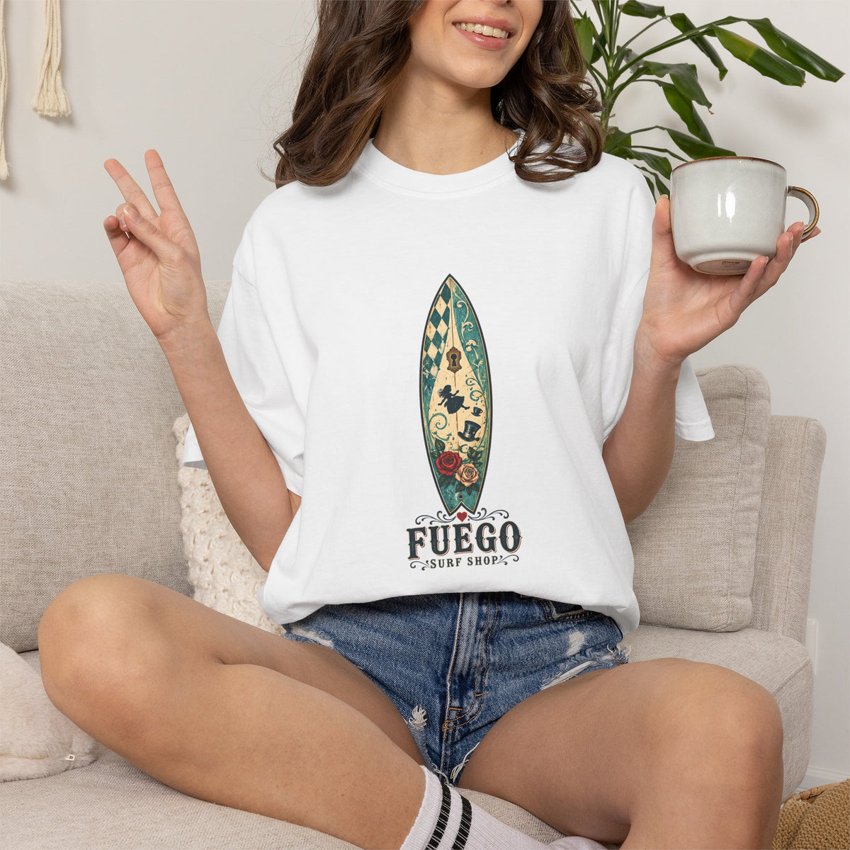 Wonderland Wipeout Tee