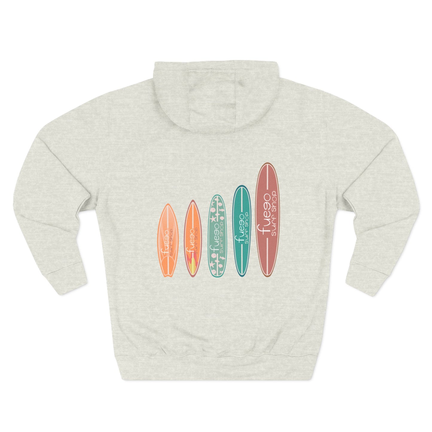 Flame Surfboard Hoodie