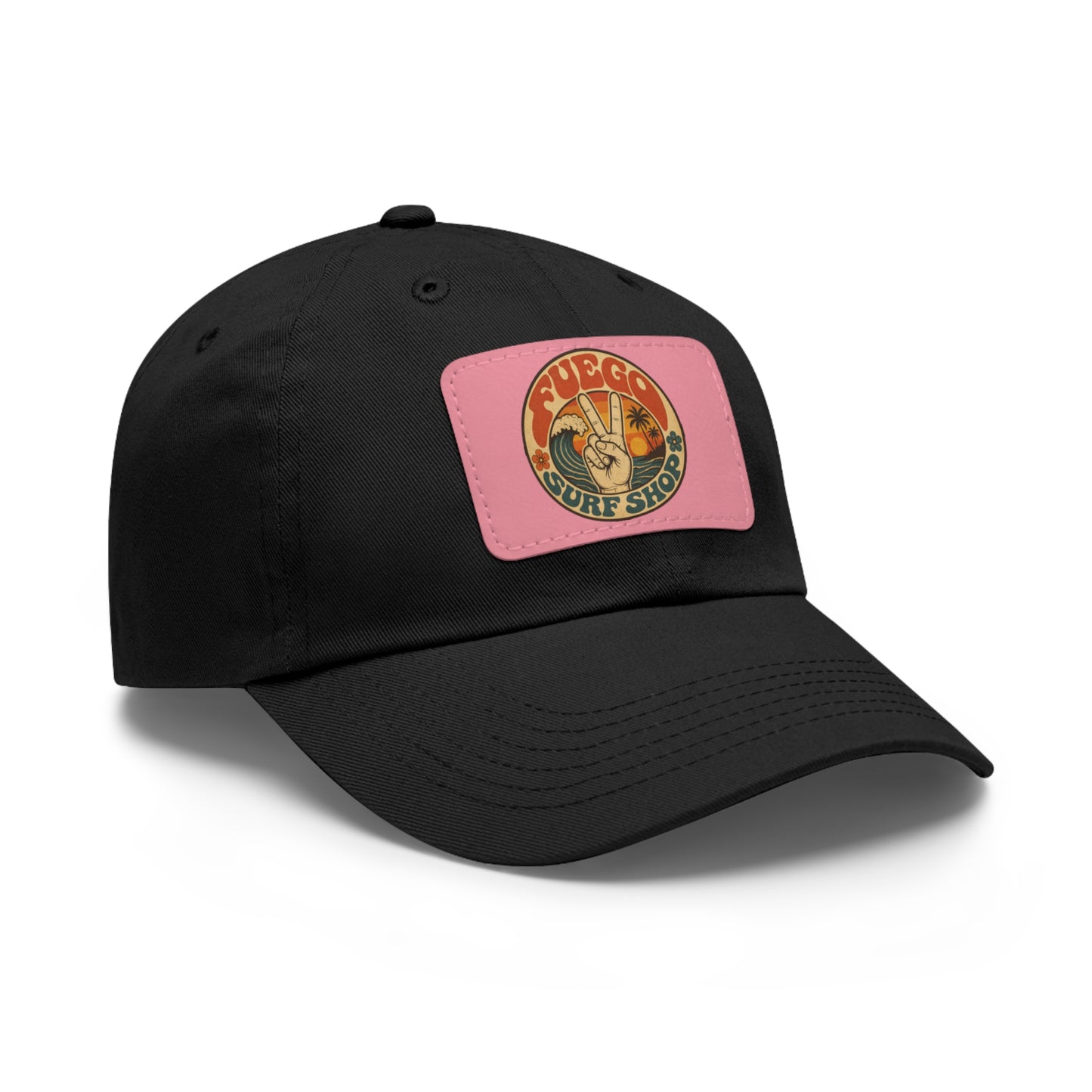 Vintage Surf Shop Leather Patch Hat
