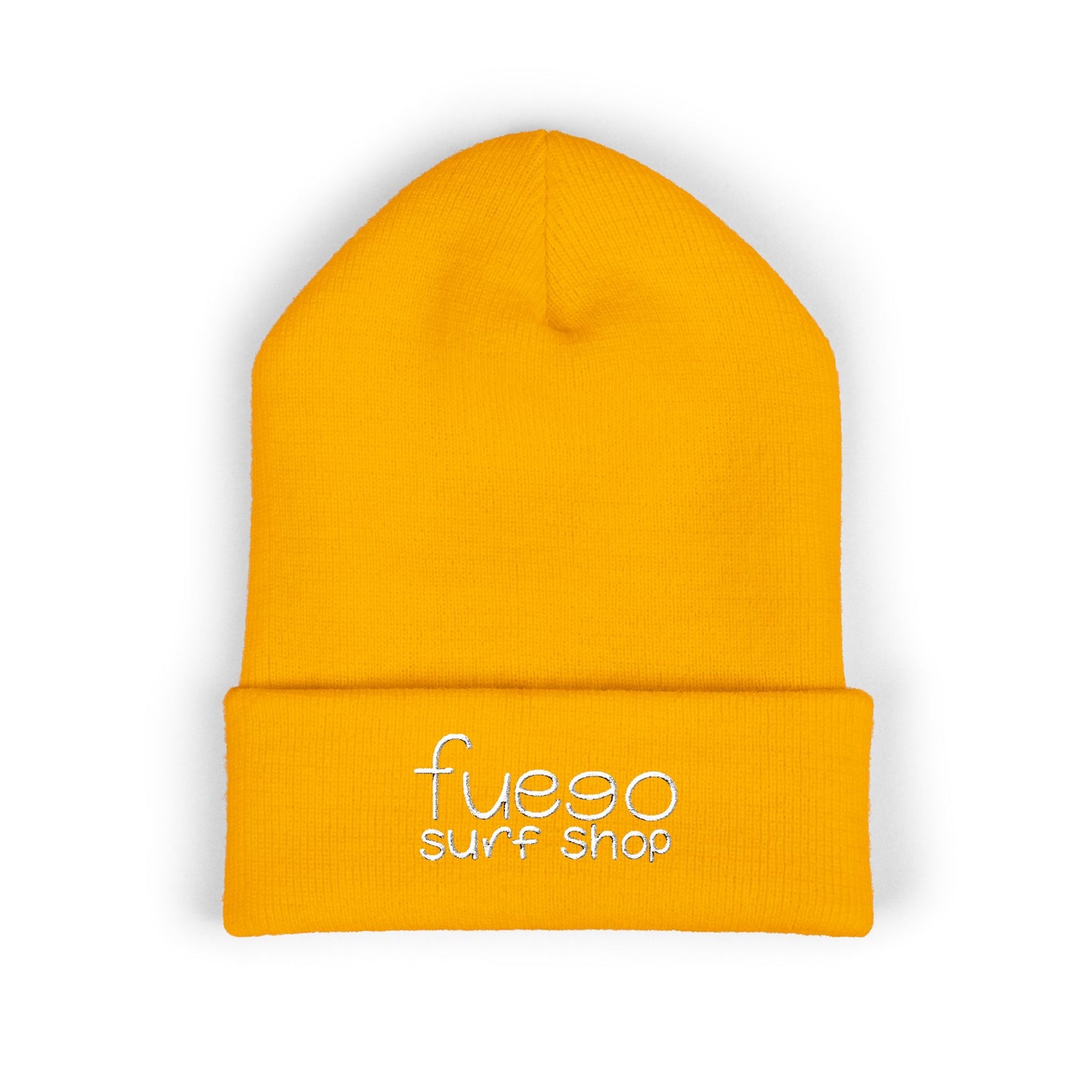 Embroidered Surf-Style Beanie