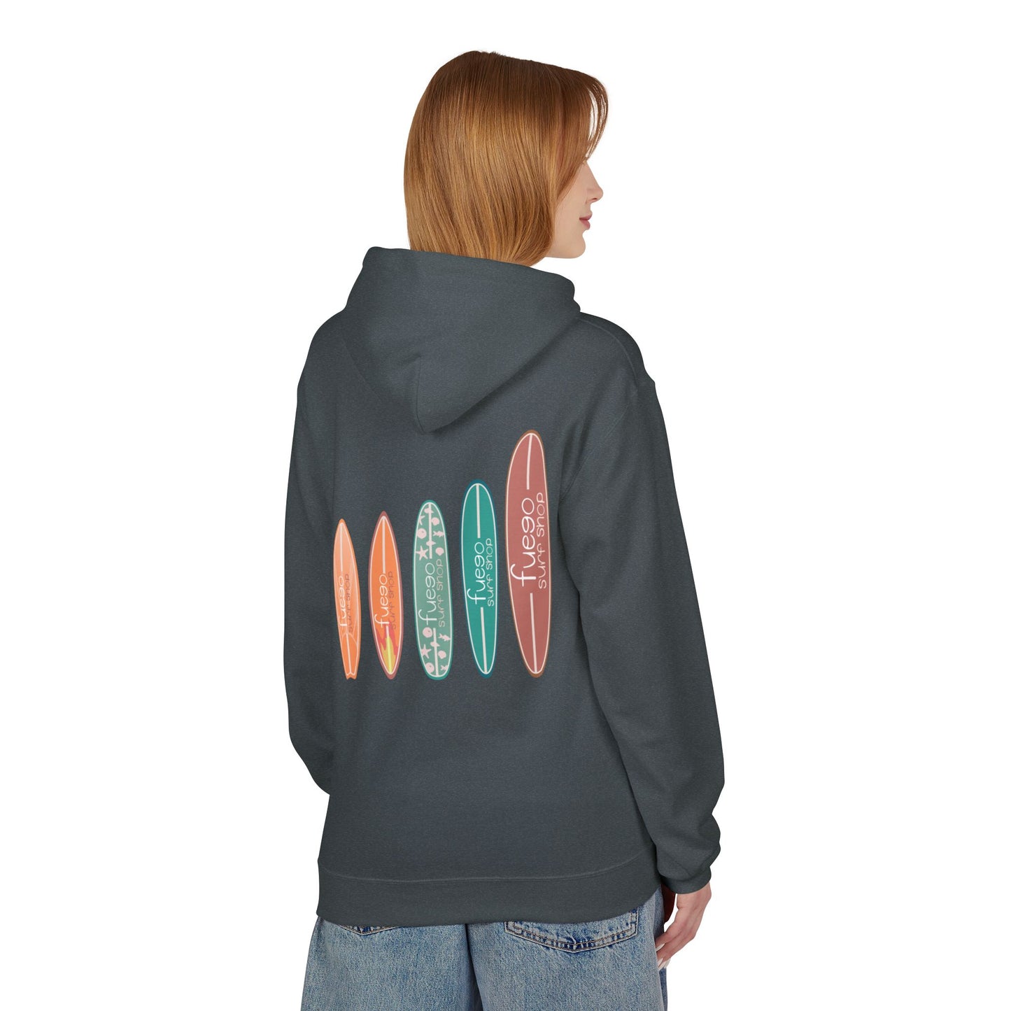 Surfboard Lineup Hoodie