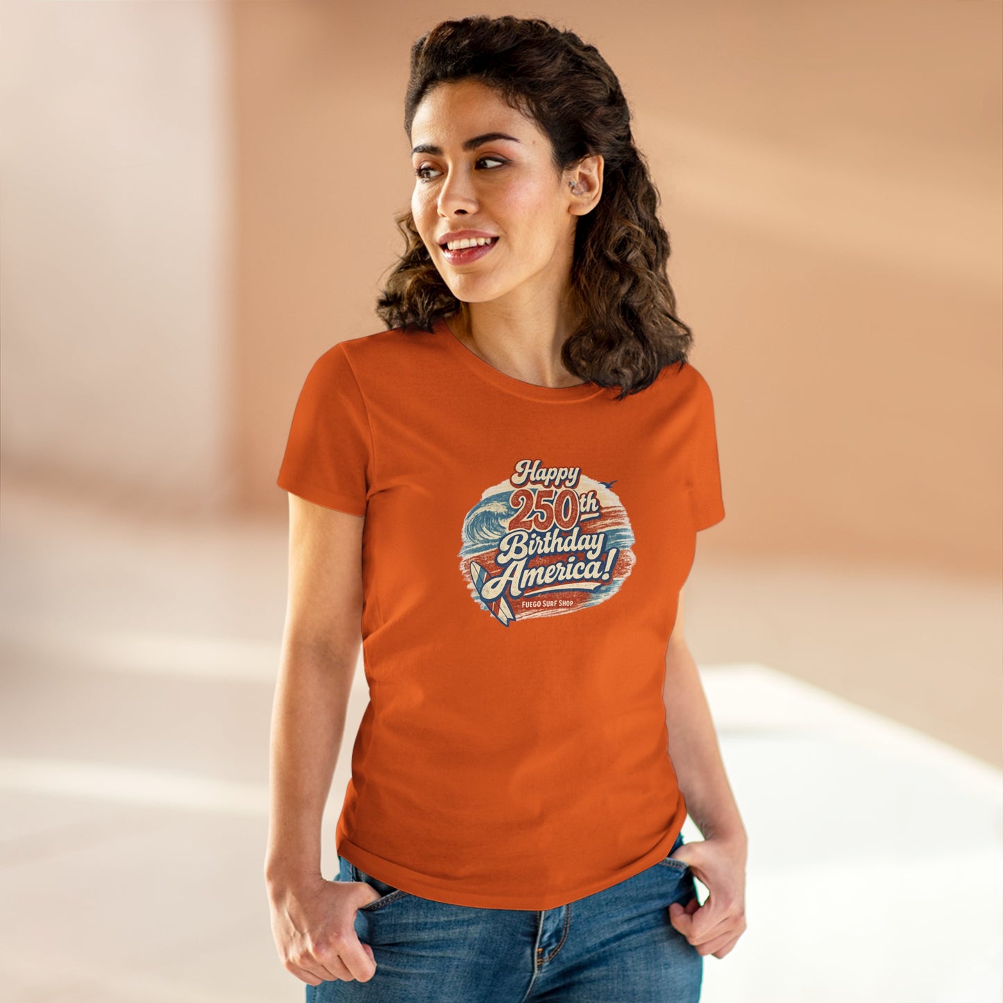 Happy 250th Birthday America Women's Tee