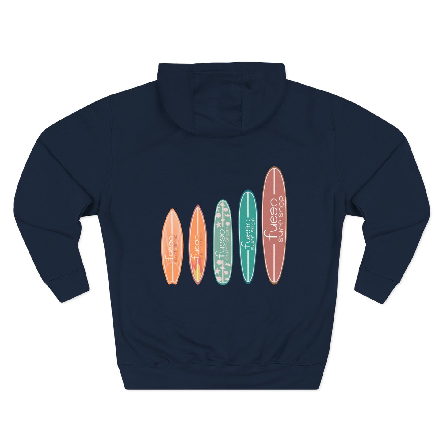 Flame Surfboard Hoodie