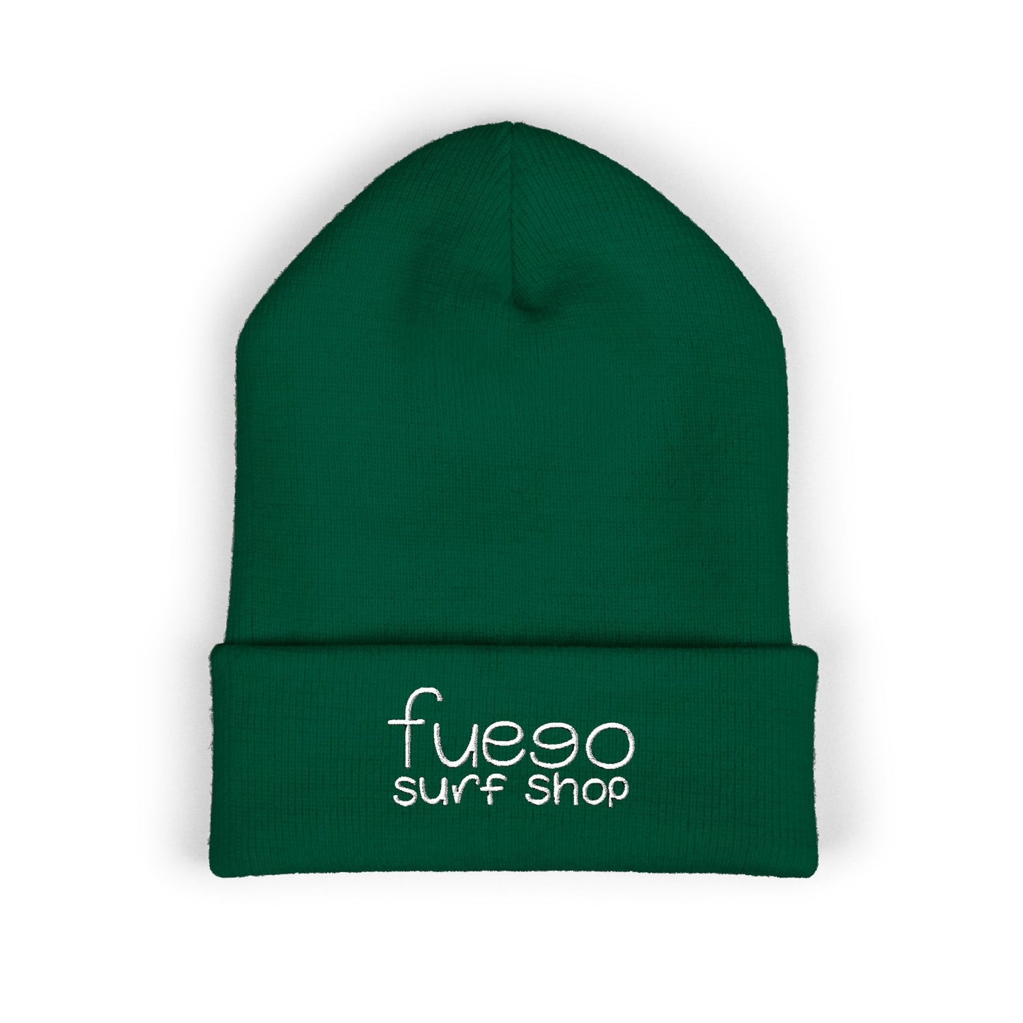 Embroidered Surf-Style Beanie