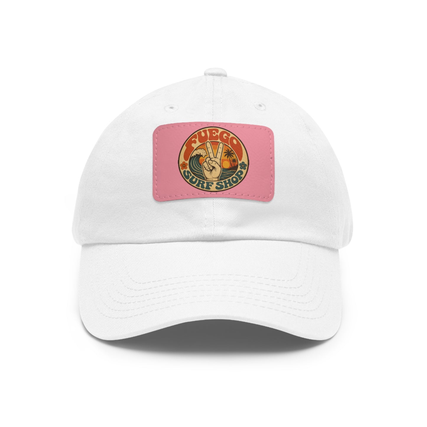 Vintage Surf Shop Leather Patch Hat