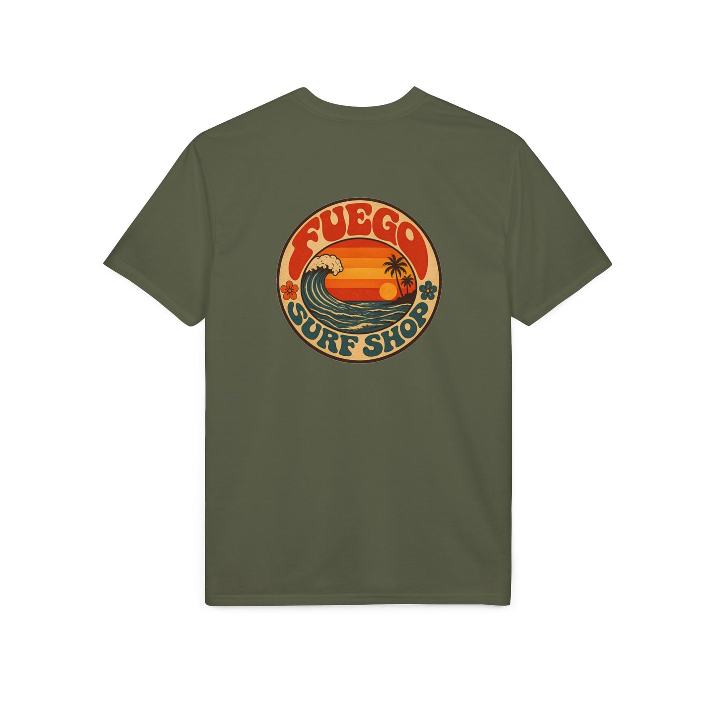 Retro Sunset Performance Tee
