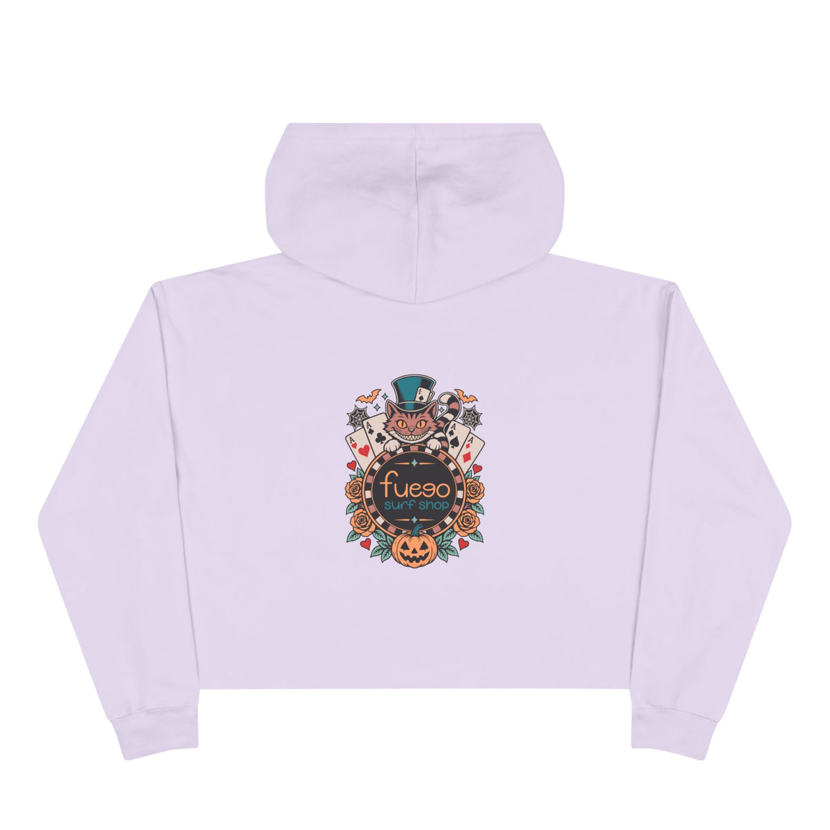 Spooky Madness Crop Hoodie