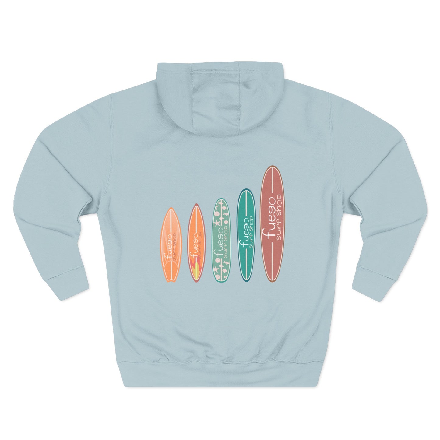 Flame Surfboard Hoodie