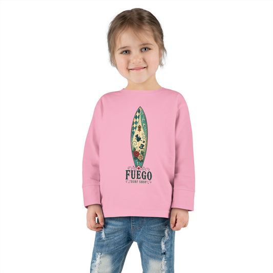 Wonderland Wipeout Toddler Long Sleeve Tee