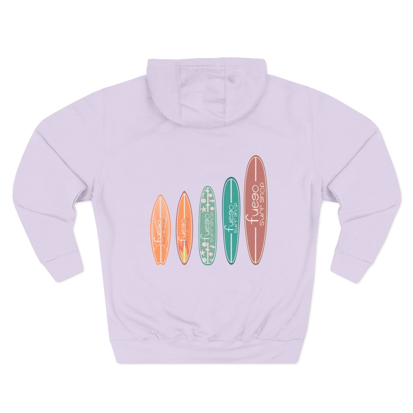 Flame Surfboard Hoodie