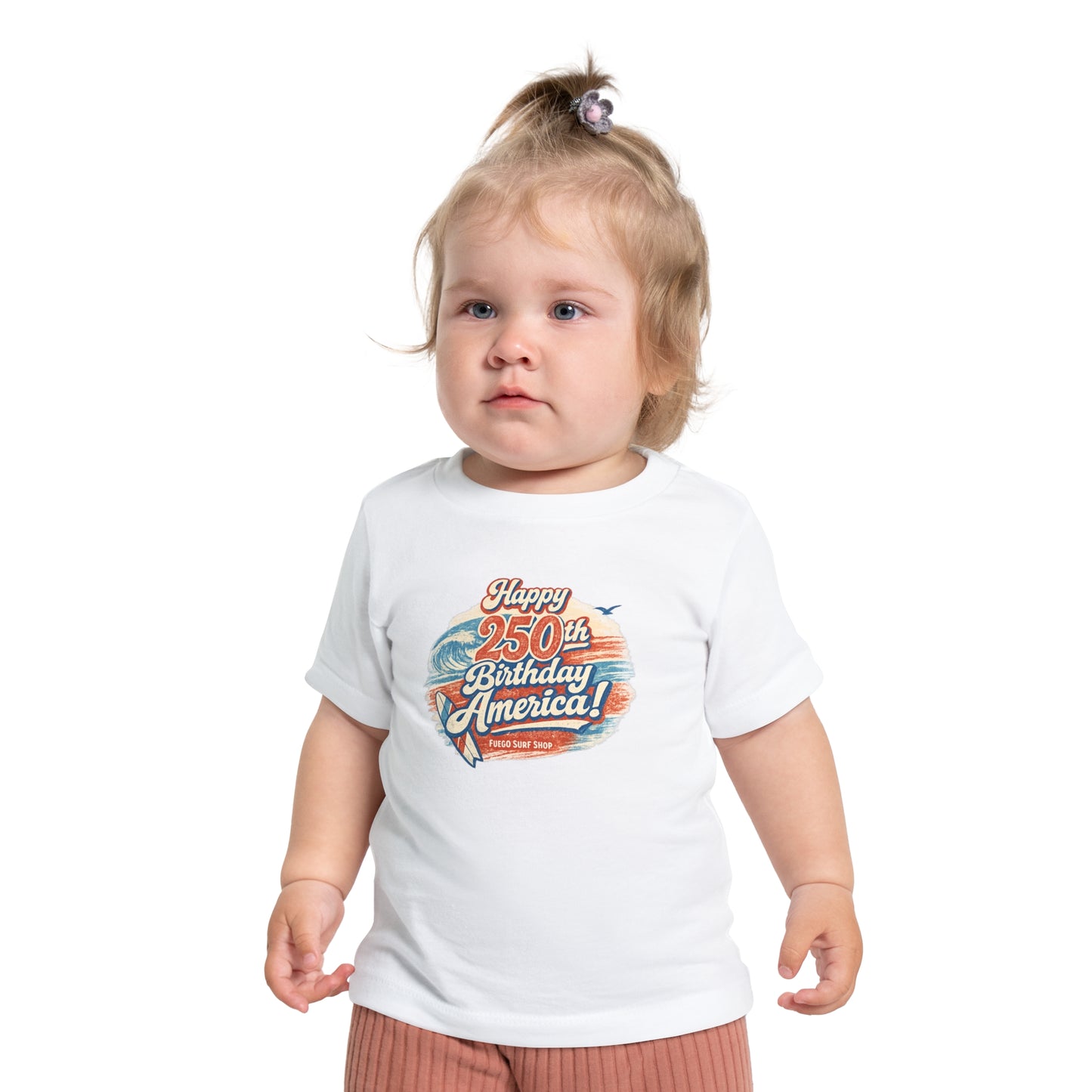 Happy 250th Birthday America Baby T-Shirt
