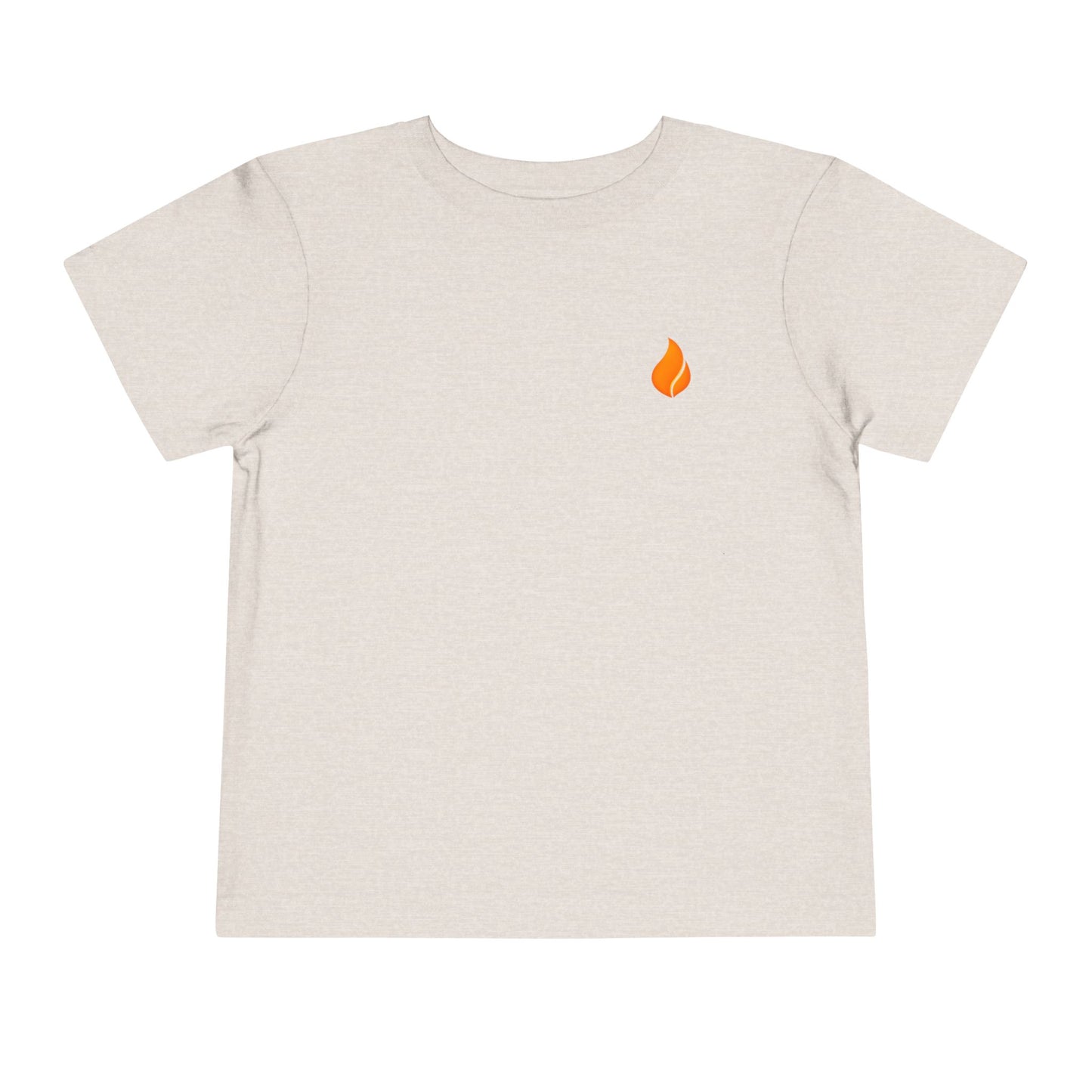 Toddler Tee — 'Fuego' Flame & Wave Shirt
