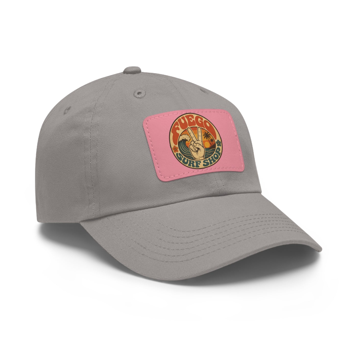 Vintage Surf Shop Leather Patch Hat