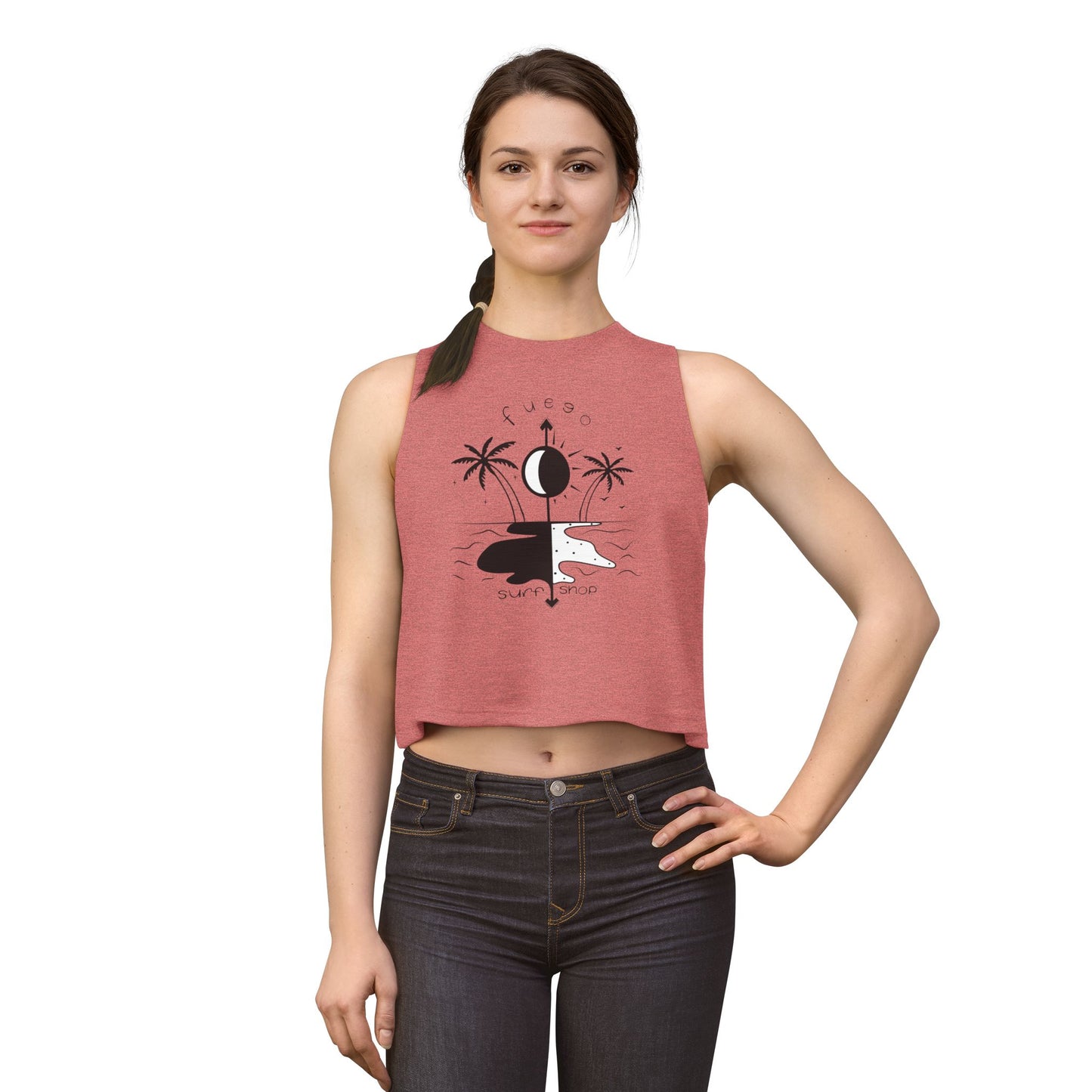 Fuego Beach Crop Tank