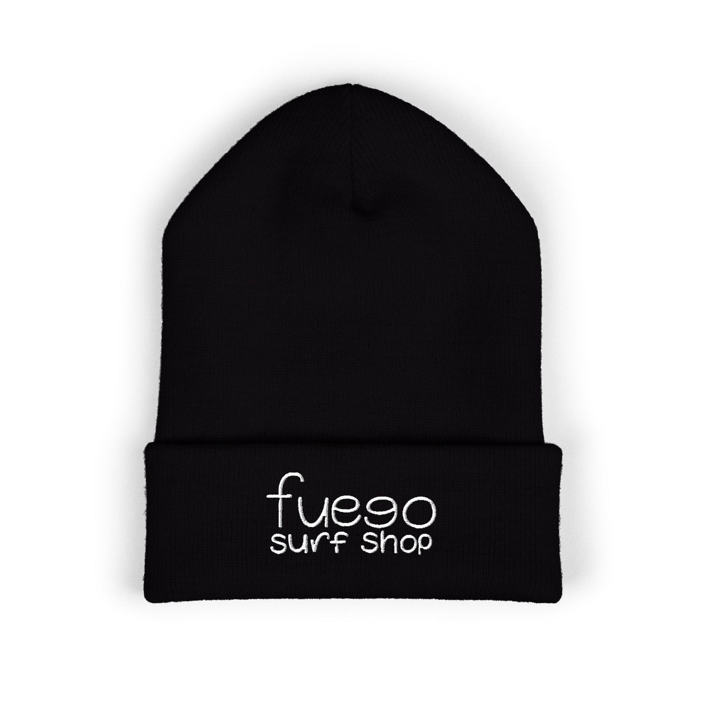Embroidered Surf-Style Beanie