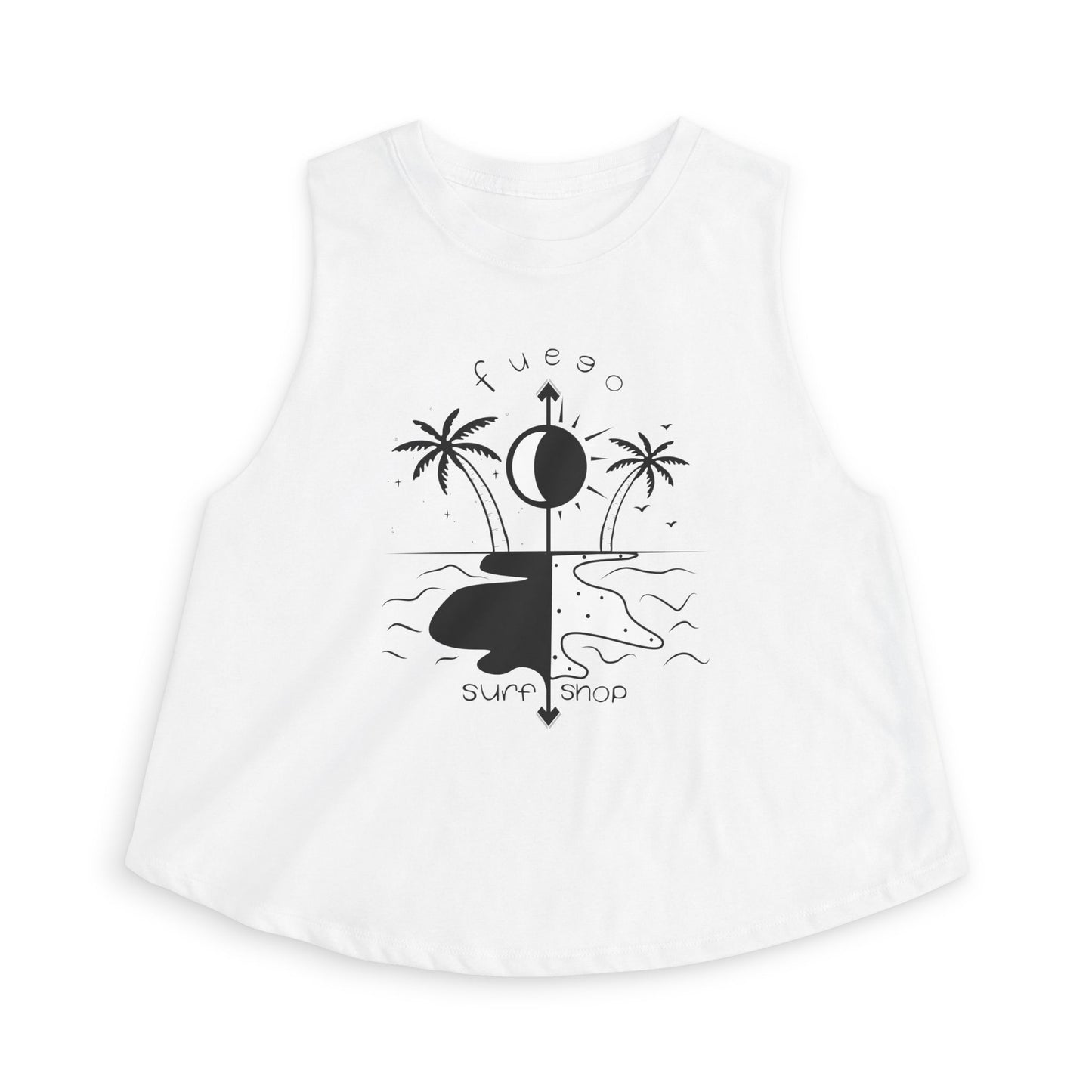 Fuego Beach Crop Tank