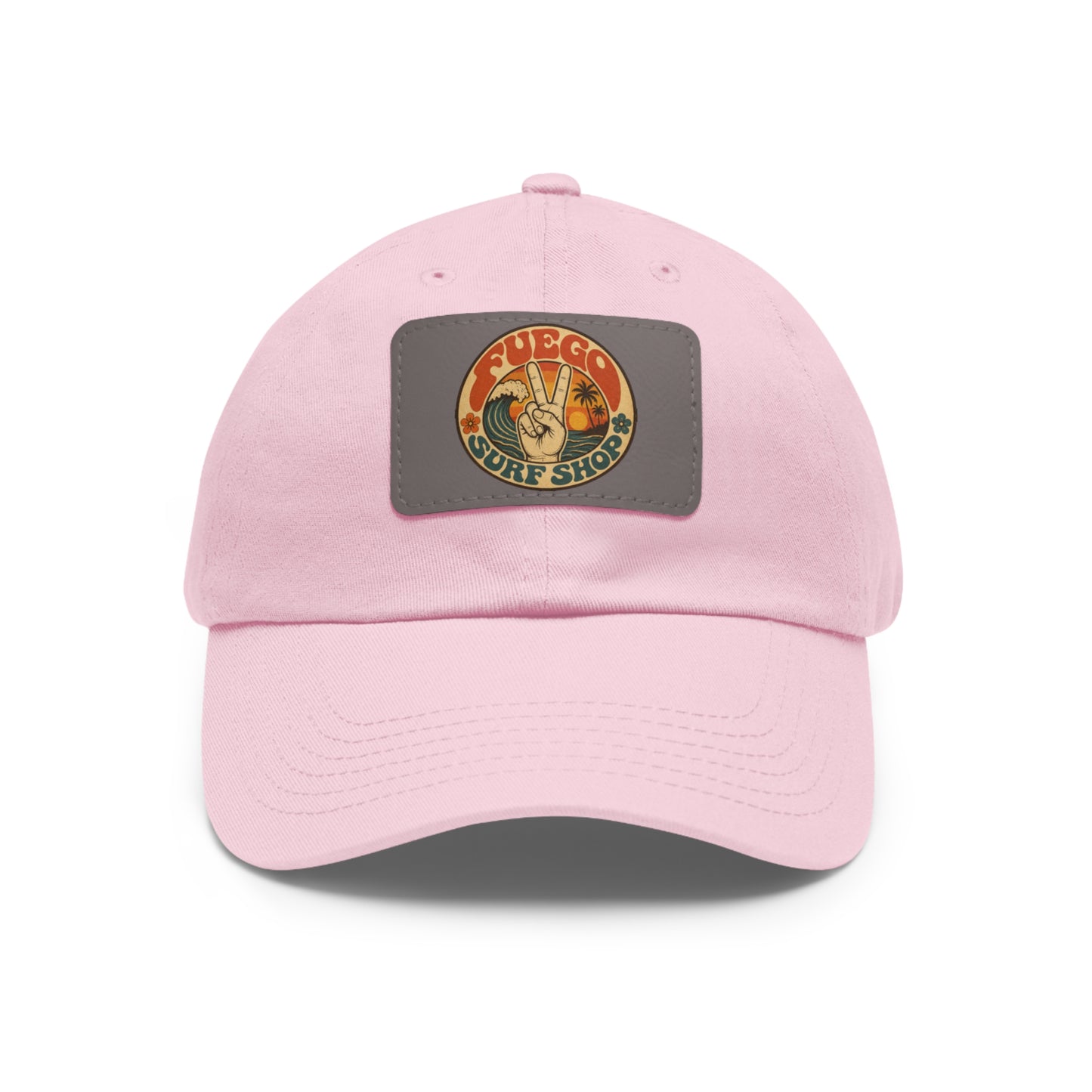 Vintage Surf Shop Leather Patch Hat