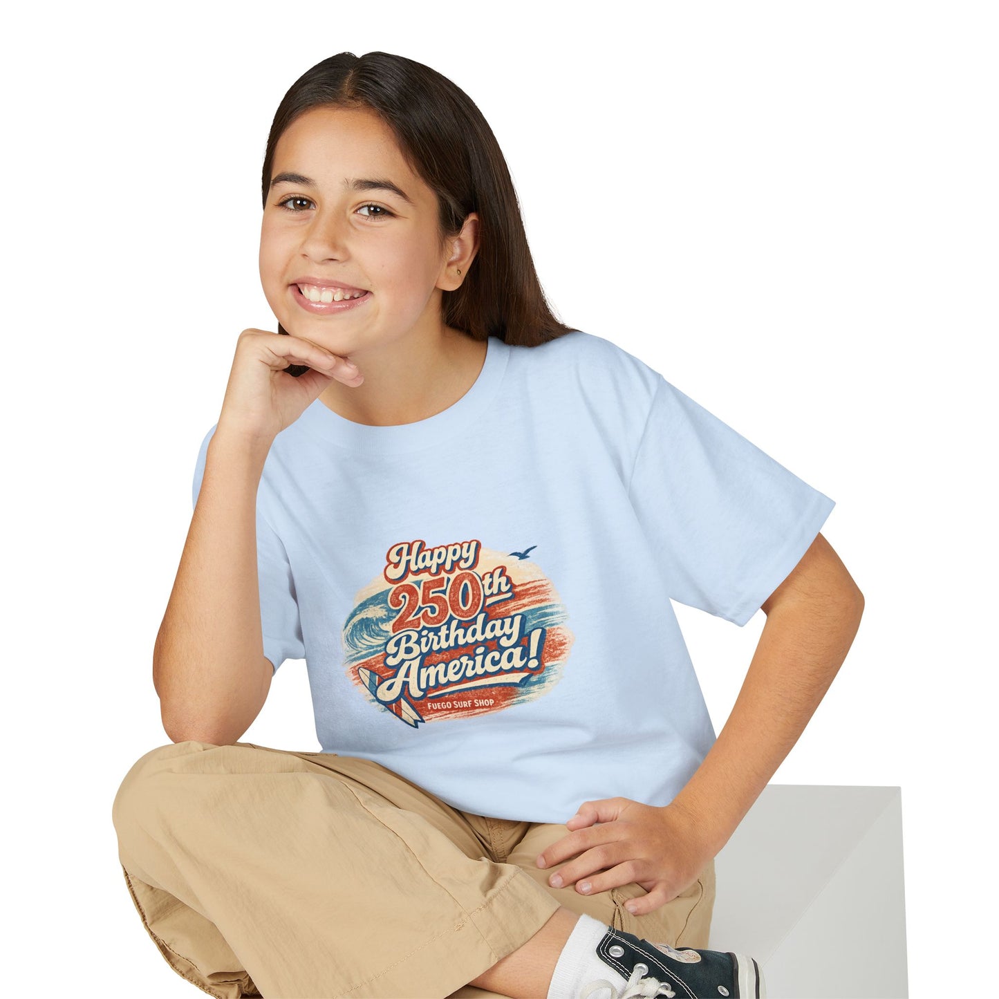 Happy 250th Birthday America! Youth T-Shirt