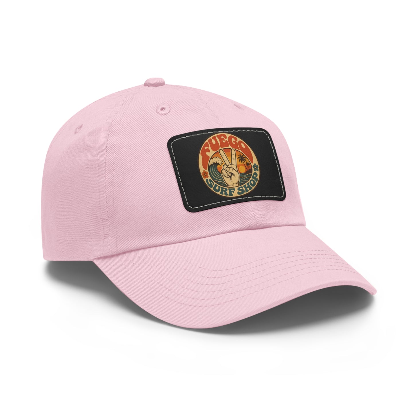 Vintage Surf Shop Leather Patch Hat